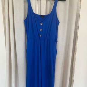 Royal blue romper/jumper